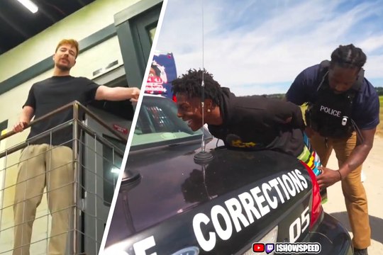 IShowSpeed, al borde de las lágrimas después de esta broma pesada de MrBeast