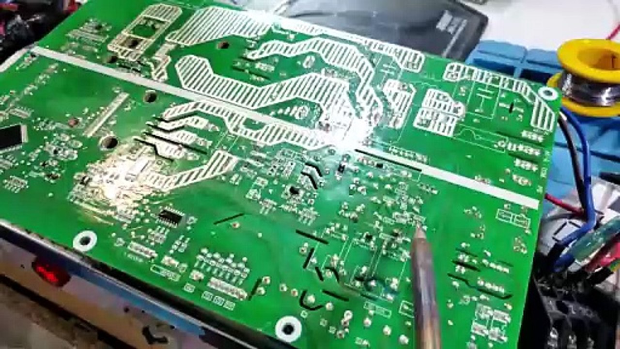Hair DC inverter AC E7 error  code AC PCB  Haier service center #394