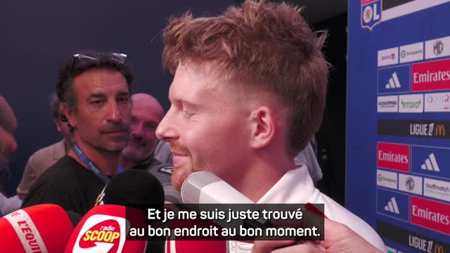 Lyon - Sulc : "Au bon endroit au bon moment"