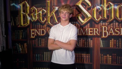 Kaido Lee Roberts attends the Jet House Back-to-School Bash red carpet