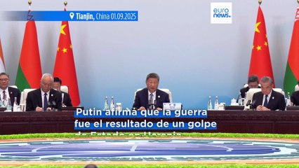 Putin culpa a Occidente y a la OTAN de la guerra de Ucrania en la cumbre de China