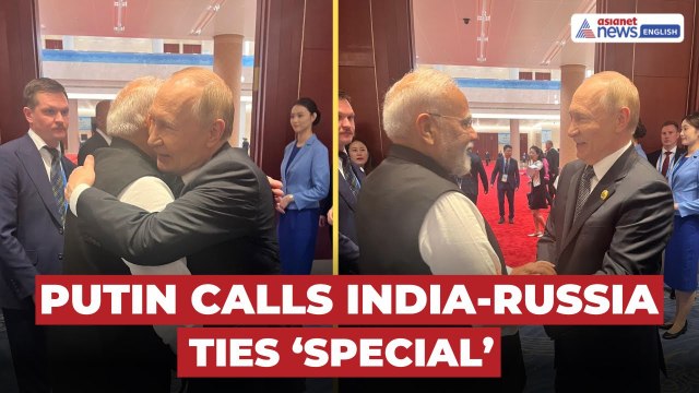 Putin To PM Modi At SCO: ‘India-Russia Ties Special, Multi-Faceted’