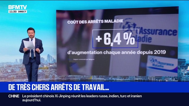 LES ÉCLAIREURS - Combien coûtent les arrêts maladies?