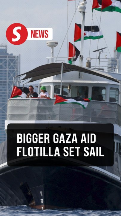 Off they go again, this time bigger humanitarian flotilla to break Gaza blockade