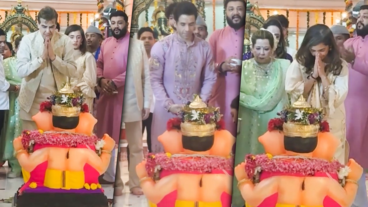 Ektaa Kapoor's Ganpati Visarjan 2025: Jeetendra, Tusshar Kapoor & Others Join The Farewell