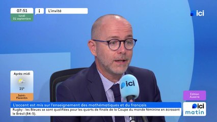 "Un enseignant dans chaque classe" selon le directeur académique des services de l'Éducation nationale de l'Yonne