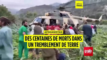 Des centaines de morts dans des tremblements de terre en Afghanistan