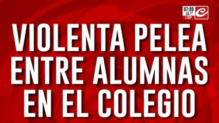 Violenta pelea entre alumnas termina con una joven hospitalizada