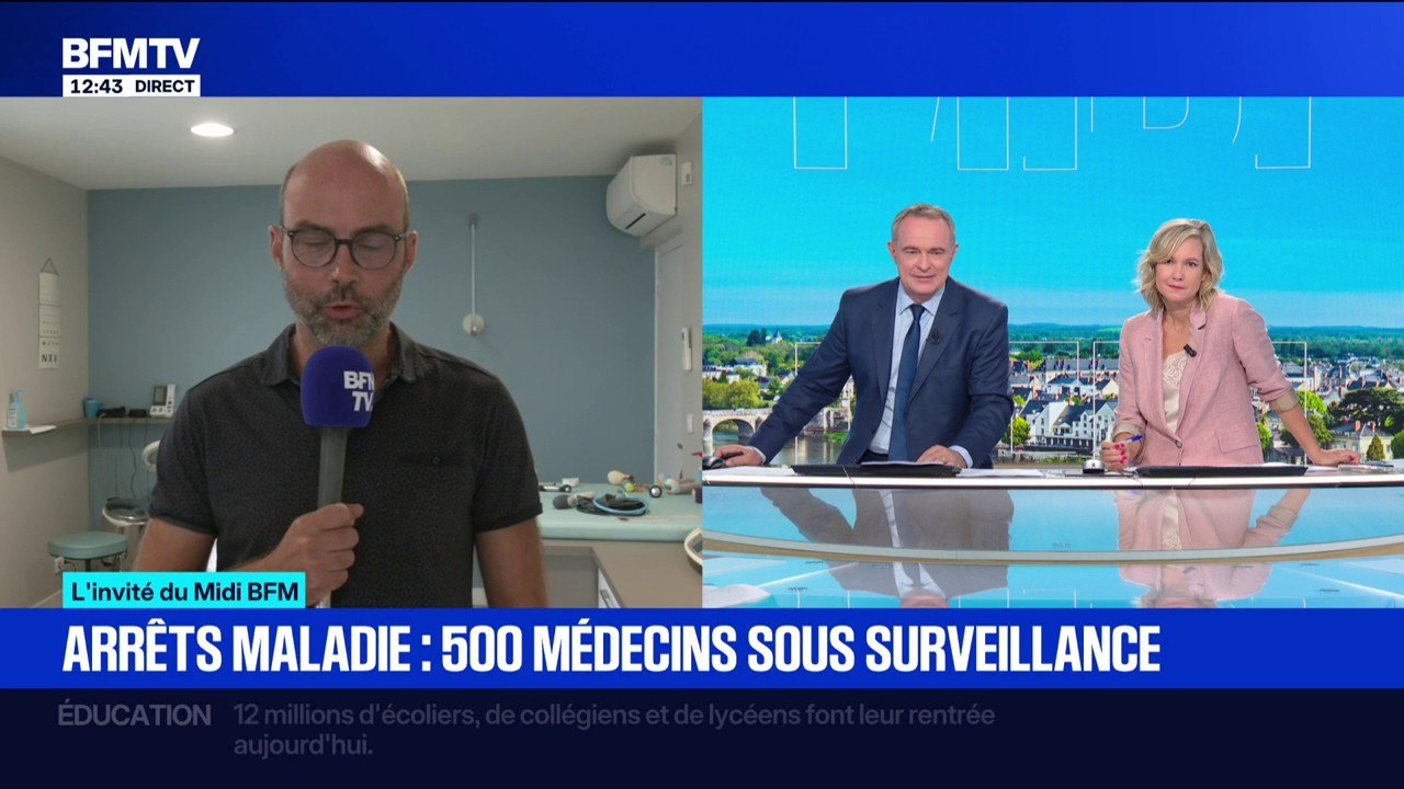 Lutte contre les abus d'arrêts de travail: "C'est vécu par la profession comme une injustice", explique  Olivier Leroy, médecin généralistes
