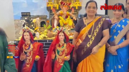 ठाण्यातील पिसे कुटुंबियांनी साकारला जेजुरीचा खंडोबाचा हुबेहूब देखावा