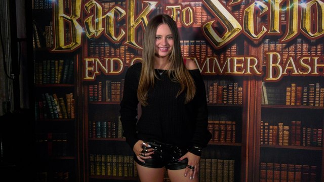 Jaime Adler attends the Jet House Back-to-School Bash red carpet