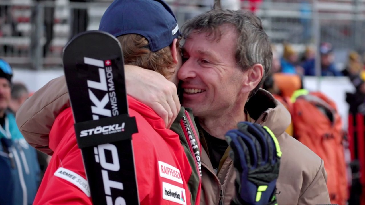 Downhill Skiers Trailer DF