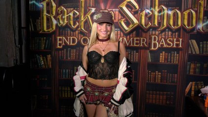 McKenzi Brooke attends the Jet House Back-to-School Bash red carpet