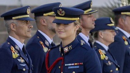Leonor llega a la base aérea de San Javier para su última etapa de formación militar