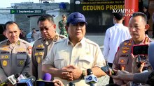[FULL] Presiden Prabowo Bersumpah hingga Singgung Mafia usai Jenguk Polisi Terluka saat Demo
