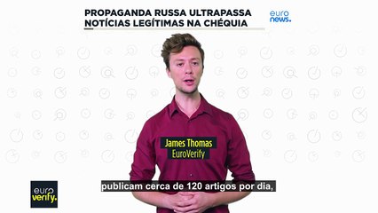 Propaganda russa está a "ultrapassar" notícias legítimas na Chéquia