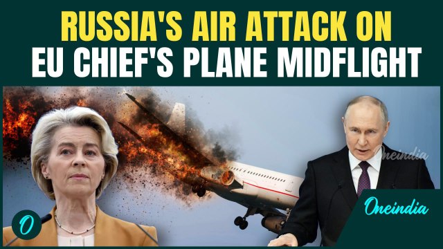 BREAKING: Putin Targets EU Chief’s Plane Mid-Flight | Pilots ScrambleTo Deal With Russian Sabotage
