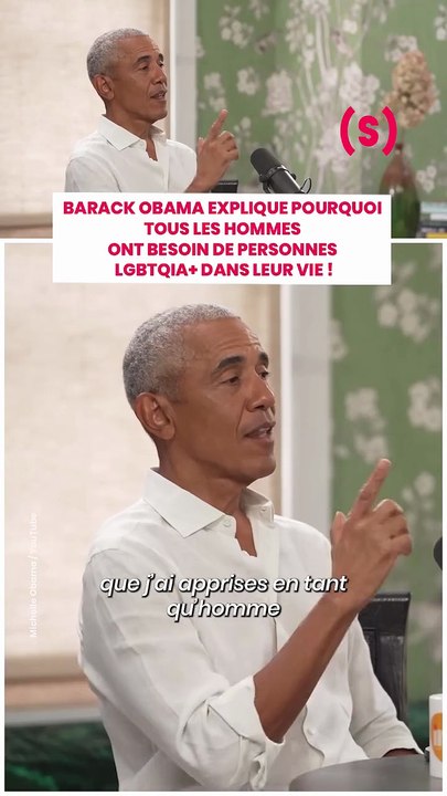 Dans le podcast de Michelle Obama, l’ancien président américain Barack Obama rend hommage à ses ami·