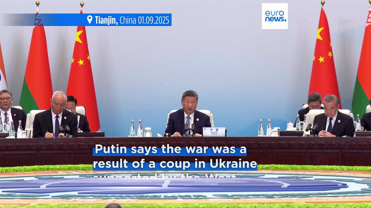 Putin blames West and NATO for Russia's war in Ukraine at China summit