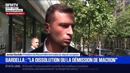 En cas de "majorité à l'Assemblée nationale" Jordan Bardella proposera "sa candidature au poste de Premier ministre"