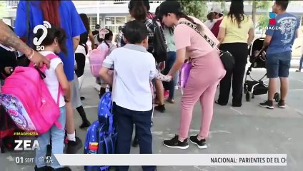 Más de 35 millones de estudiantes regresan a clases en todo el país