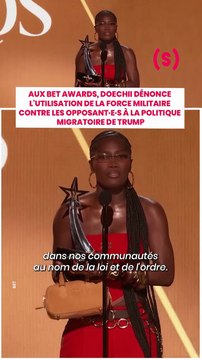 En acceptant le trophée de la meilleure artiste hip-hop féminine aux BET Awards hier soir, la rappeu
