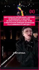 C’était juste avant d’interpréter Born This Way, ET ON A LA CHANSON DANS LA TÊTE POUR TOUTE LA JOURN