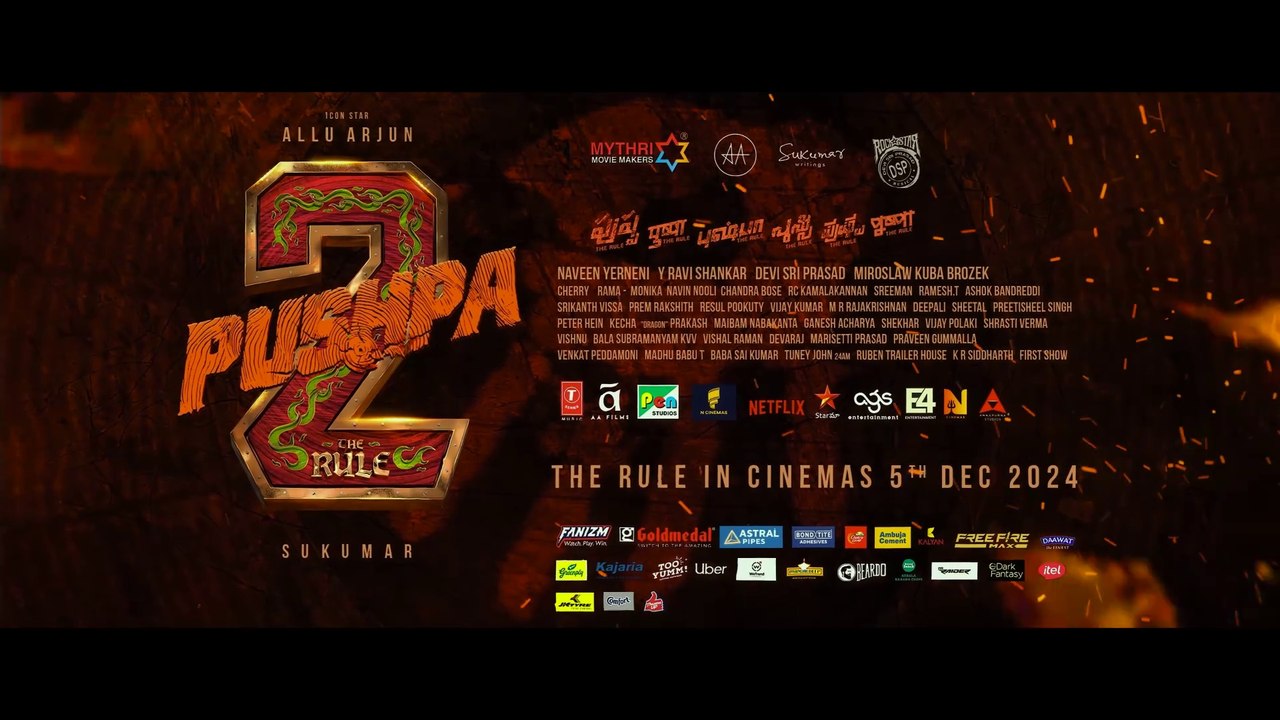 Pushpa 2 The Rule Trailer (Telugu) ｜ Allu Arjun ｜ Sukumar ｜ Rashmika Mandanna ｜ Fahadh Faasil ｜ DSP