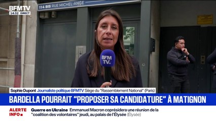 Le Rassemblement national organise un bureau de campagne des élections législatives