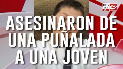 Estaba en una plaza, la abordó y la degolló: murió en el acto