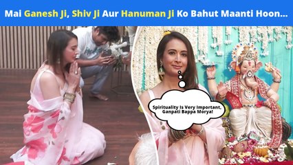 Ganpati Bappa Morya: Preeti Jhangiani Graces The Grand Ganesh Mahotsav By Bombay Times