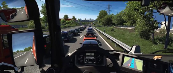 ETS2 | Renault T 520 | Mannheim DE to Strasbourg FR | Open-Top Container 18t