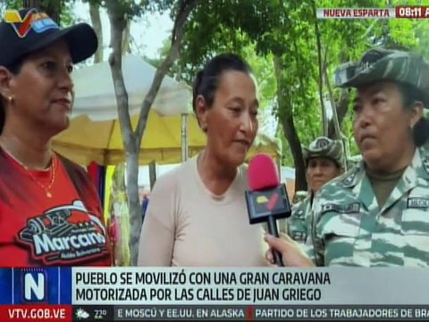Nueva Esparta | Fuerza motorizada se movilizó en defensa de la patria y la soberanía nacional