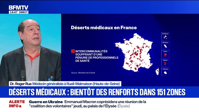 Renforts dans les déserts médicaux: C'est une rustine sur le problème , estime le docteur Roger Rua