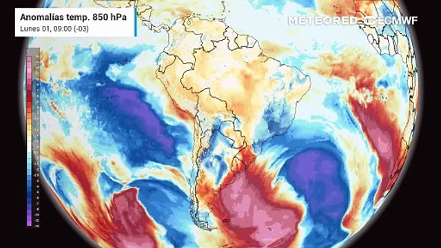 Septiembre comenzará frío en Argentina, y con nuevas tormentas fuertes sobre el Litoral