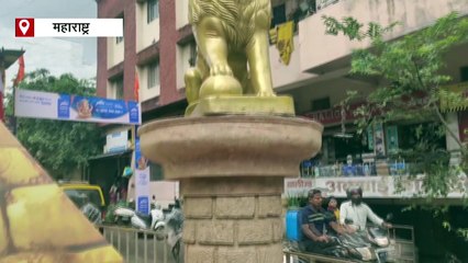 कोल्हापुर के शाहुपुरी गणेश मंडल की अनूठी सजावट, हैदराबाद के रामोजी फिल्म सिटी से ली प्रेरणा