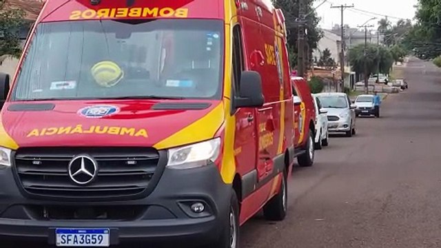 Homem morre ao cair de telhado no Bairro Universitário, em Cascavel