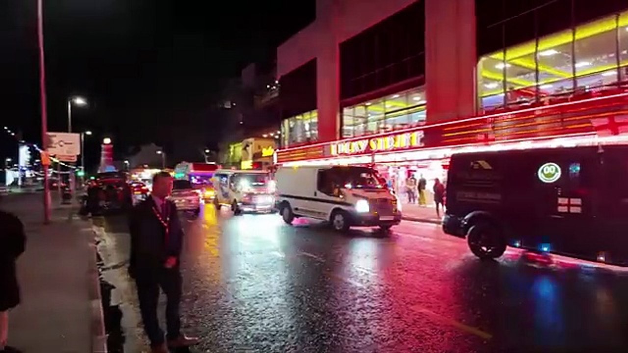 Vans United Revolution Light Convoy through Skegness coast