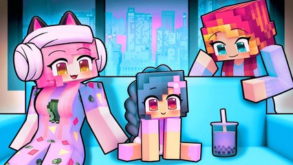 Living with DEMON HUNTERS in Minecraft! Part 2