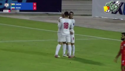 گل سوم بازی هند و ایران