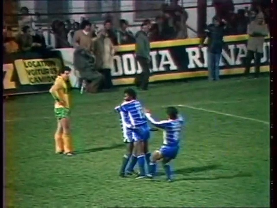 BASTIA - NANTES - 1982 - SAISON 1982/1983 -