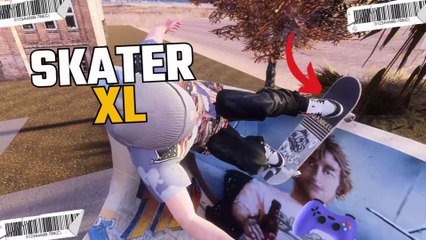 ✔️SKATER XL REFAZENDO LINHAS DE SKATE