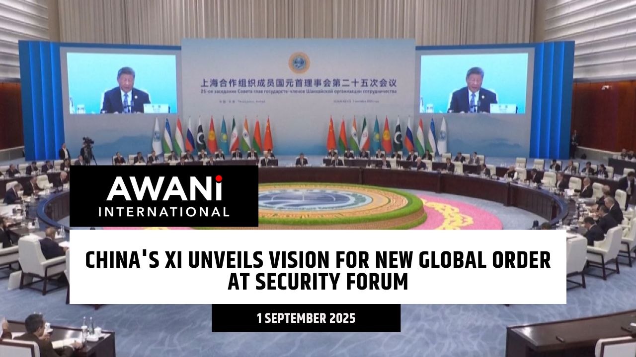 China's Xi unveils vision for new global order at security forum