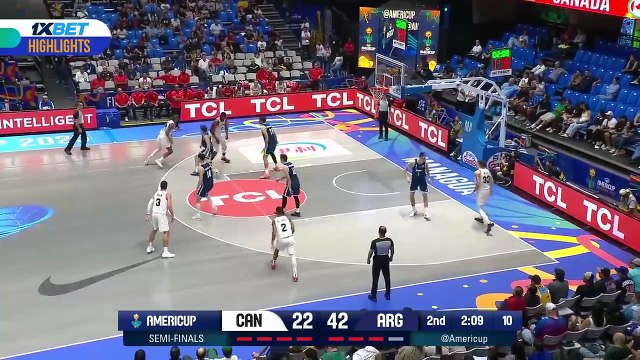 Canadá vs Argentina | Resumen | FIBA ​​AmeriCup 2025
