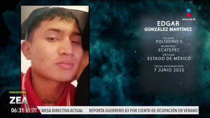 Edgar salió a trabajar y ya no regresó a su casa, lleva 85 días desaparecido