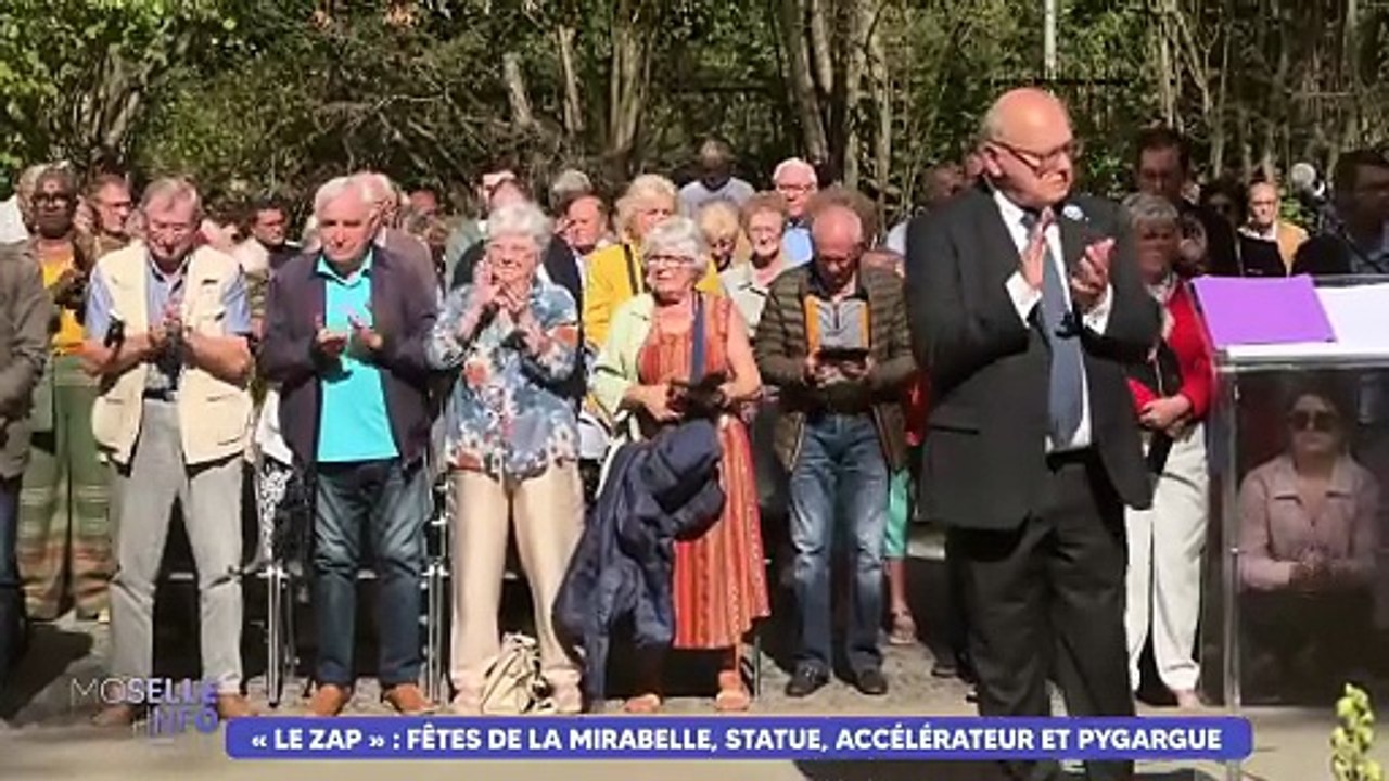 « Le Zap » : fêtes de la mirabelle, statue, accélérateur et pygargue