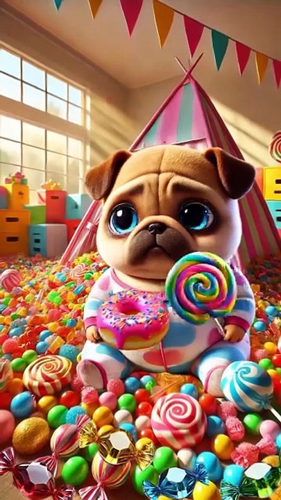 Dog Becomes a  Chubby Ball  & Is So Sad! Luckily, His Owner Helps Him Get Healthy! ❤️