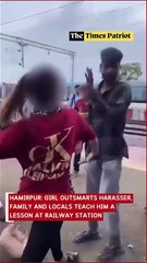 Hamirpur: Girl Outsmarts Harasser, Family and Locals Teach Him a Lesson at Railway Station