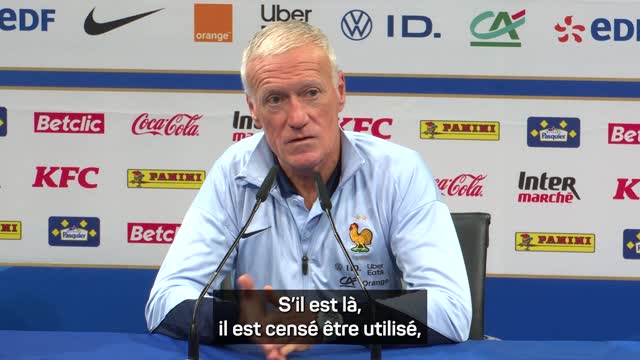 Bleus - Deschamps : "Ekitike peut être amené à avoir un rôle à jouer"