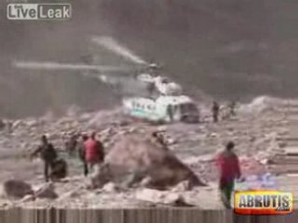 crash helico Pilote débutant